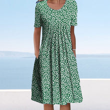 Load image into Gallery viewer, Elegant Round Neck Dress