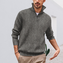 Load image into Gallery viewer, Zip Turtleneck Polo Shirt