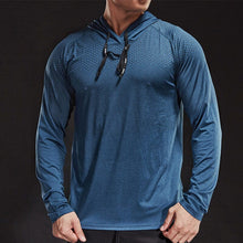 Load image into Gallery viewer, Men's Long Sleeve Hoodie T-Shirt