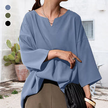 Load image into Gallery viewer, Literary Retro V-neck Top