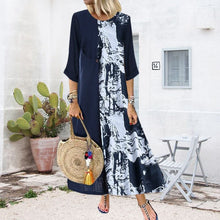 Load image into Gallery viewer, Camouflage 3/4 Sleeve Dress