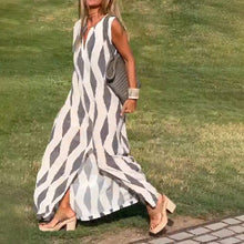 Load image into Gallery viewer, Presale-Women's Casual Dress Geometric Tank Dress