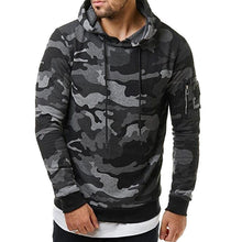 Load image into Gallery viewer, Camouflage Hooded Sweatshirt