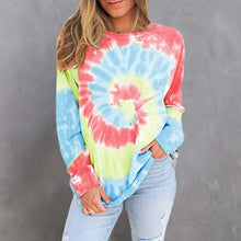 Load image into Gallery viewer, Women's Loose Tie Dye Top