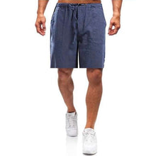 Load image into Gallery viewer, Casual Men's Casual Linen Shorts