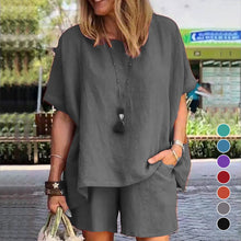 Load image into Gallery viewer, Women's Casual T-shirt Set