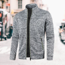 Load image into Gallery viewer, Men's Zip Knit Jacket