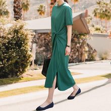 Load image into Gallery viewer, Plus Size Loose Casual Long T-shirt Dress