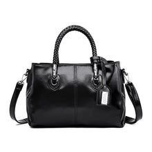 Load image into Gallery viewer, Boston leather handbag for women