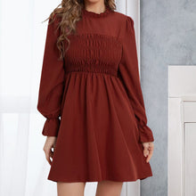 Load image into Gallery viewer, Burgundy Waist Dress