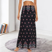 Load image into Gallery viewer, Bohemian High Waisted Maxi Skirt