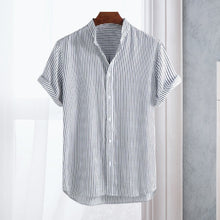 Load image into Gallery viewer, Casual Men's Striped Shirt