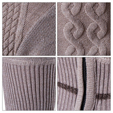 Load image into Gallery viewer, Lapel Zip Cardigan