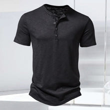 Load image into Gallery viewer, HENLEY SHORT SLEEVE SHIRT
