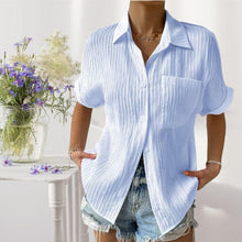 Load image into Gallery viewer, Lady Comfortable plain shirt with pockets
