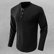 Load image into Gallery viewer, Henry Collar Button T-Shirt