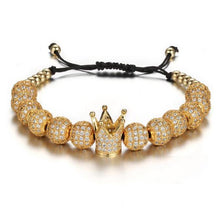 Load image into Gallery viewer, King & Queen Luxury Charm Bracelets, Perfect Gifts