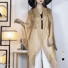 Load image into Gallery viewer, Fringe Shawl with Sunscreen