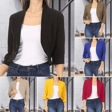 Load image into Gallery viewer, Solid Color Short Small Suit