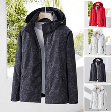 Load image into Gallery viewer, Down Stand Collar Cotton Jacket