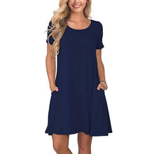 Load image into Gallery viewer, Summer Travel Short Sleeve Dress