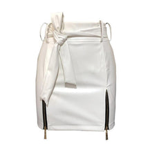 Load image into Gallery viewer, PU Leather Zip High Waist Hip Skirt
