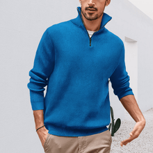 Load image into Gallery viewer, Zip Turtleneck Polo Shirt