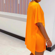 Load image into Gallery viewer, V-neck Batwing Sleeve Top & Short Set