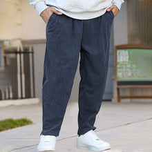 Load image into Gallery viewer, Corduroy Drawstring Harem Pants