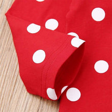 Load image into Gallery viewer, Reindeer Pattern Baby Outing Romper