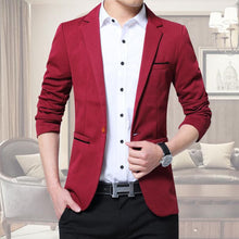 Load image into Gallery viewer, Korean Men's Suit Jacket