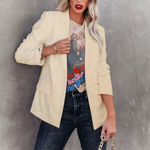 Load image into Gallery viewer, Solid Color Blazer