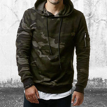 Load image into Gallery viewer, Camouflage Hooded Sweatshirt