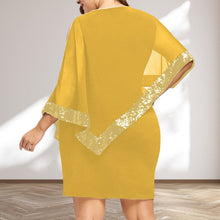 Load image into Gallery viewer, Sequin Plus Size Dress