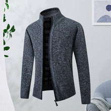 Load image into Gallery viewer, Cardigan Long Sleeve Knit Sports Sweater