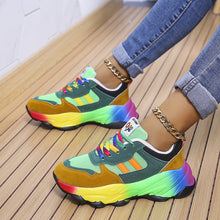 Load image into Gallery viewer, Hip Hop Street Sports Rainbow Sneakers