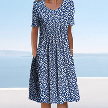 Load image into Gallery viewer, Elegant Round Neck Dress