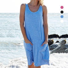 Load image into Gallery viewer, Women's Tank Top Vest Soild Pocket Daily Dress