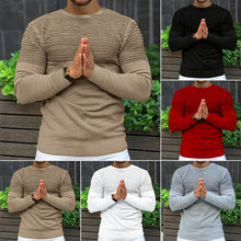 Load image into Gallery viewer, Pleated Solid Colour Stretch-slim Sports Sweater