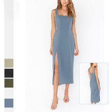 Load image into Gallery viewer, Strappy Slit Dress