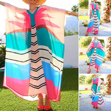 Load image into Gallery viewer, Rainbow Beach Cover Up