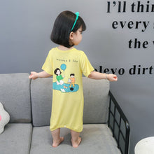 Load image into Gallery viewer, Children's Thin Summer Moisture-wicking Homewear One Piece