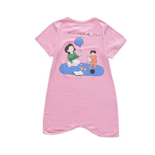 Load image into Gallery viewer, Children's Thin Summer Moisture-wicking Homewear One Piece