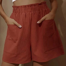 Load image into Gallery viewer, Cotton Bud High Waist Shorts
