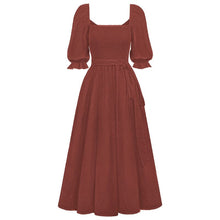 Load image into Gallery viewer, Lantern Sleeve Bandeau Dress