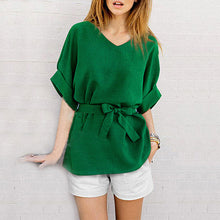 Load image into Gallery viewer, Linen Doll Sleeve Shirt