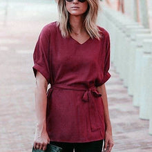 Load image into Gallery viewer, Linen Doll Sleeve Shirt