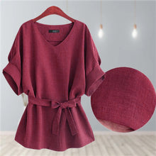 Load image into Gallery viewer, Linen Doll Sleeve Shirt