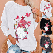 Load image into Gallery viewer, Santa Snowflake Sweatshirt