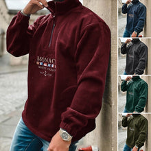 Load image into Gallery viewer, Letter Embroidered Thick Sweatshirt